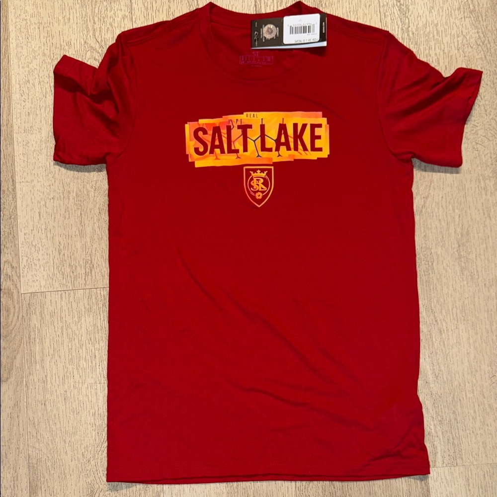 adidas Red Salt Lake Short Sleeve Tee